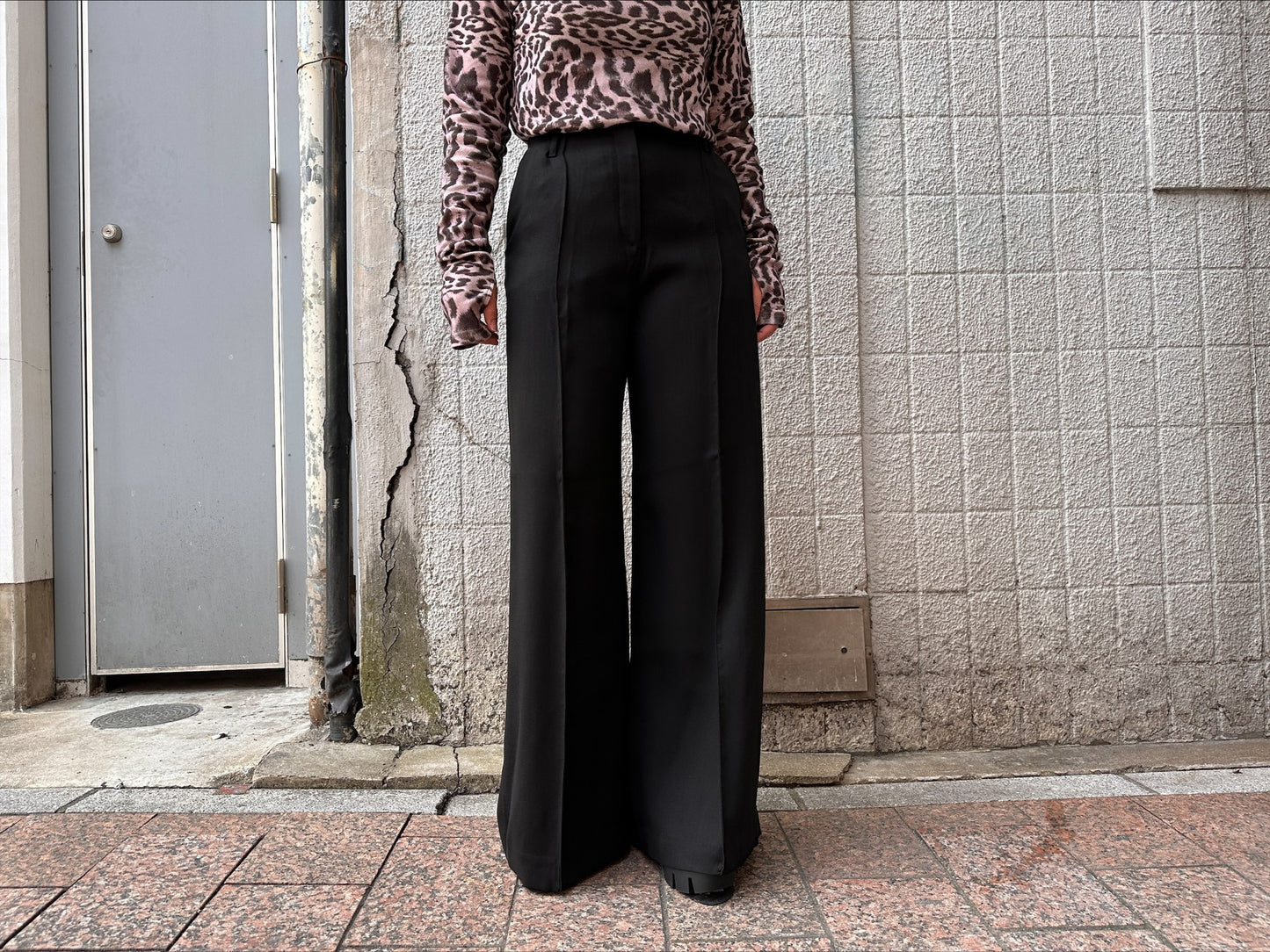 センターシームワンドパンツ【23AW】