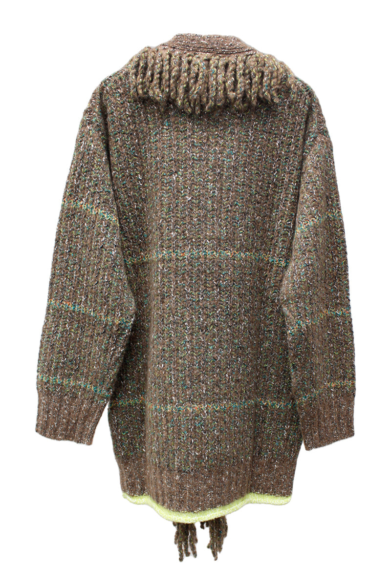 TWEED KNIT CARDIGAN【23AW】