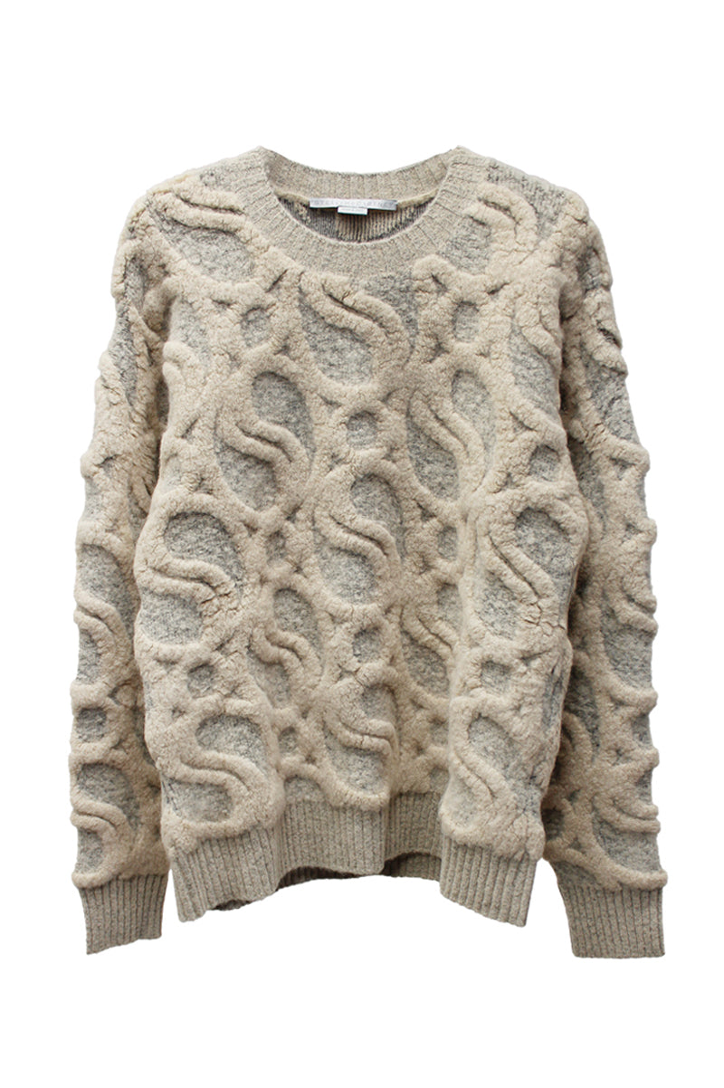 SOFT ALPACA WAVE KNIT【23AW】