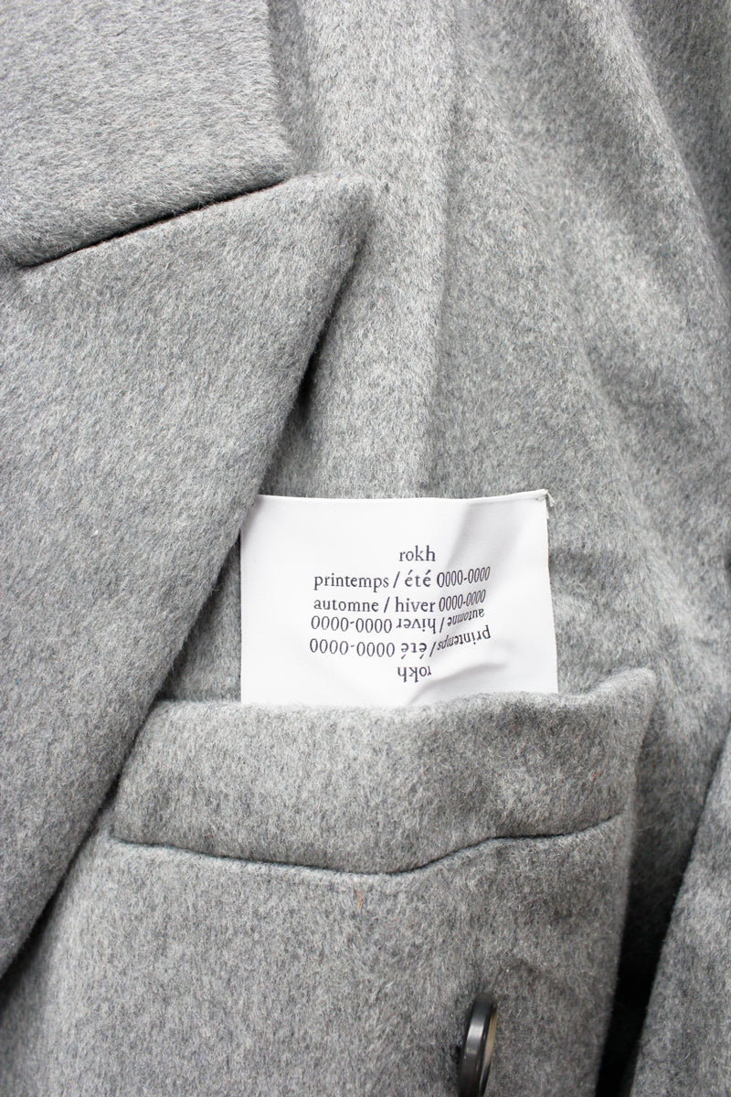 DOUBLE LAYERS TAILORED COAT【23AW】