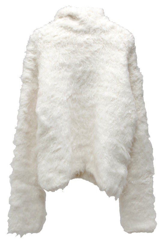 フード付ニット