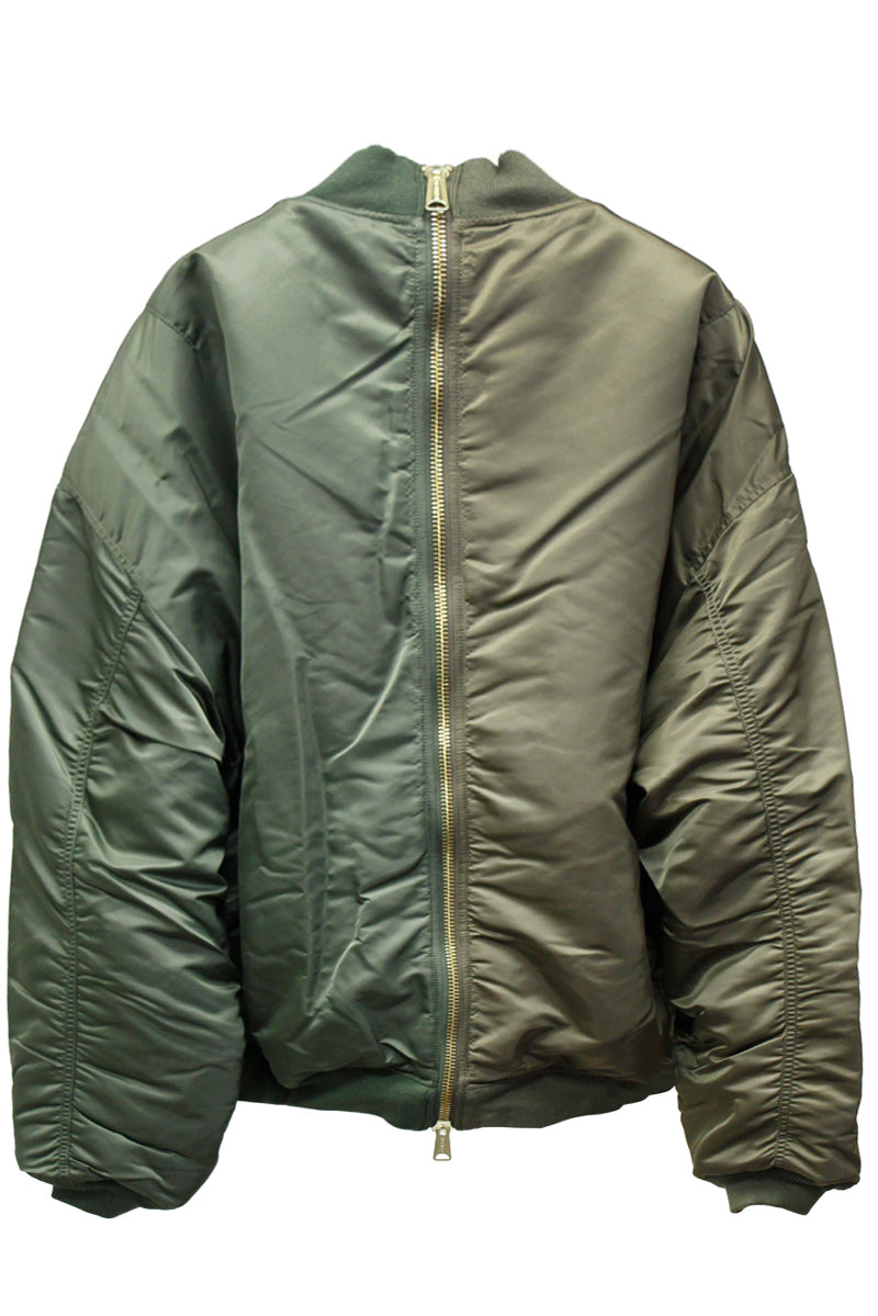 DOUBLE ZIP BOMBERJACKET