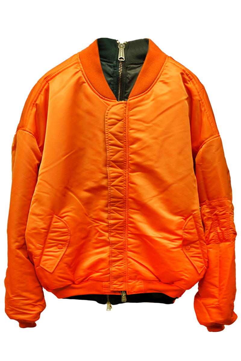 DOUBLE ZIP BOMBERJACKET