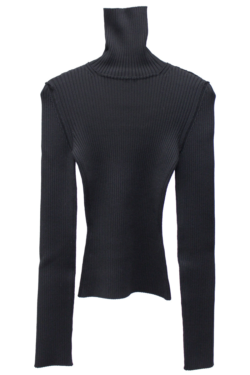 BIG LABEL INSIDE-OUT KNITTED