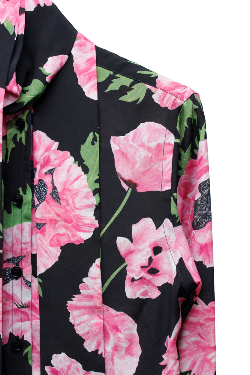 POPPY PUSSYBOW BLOUSE