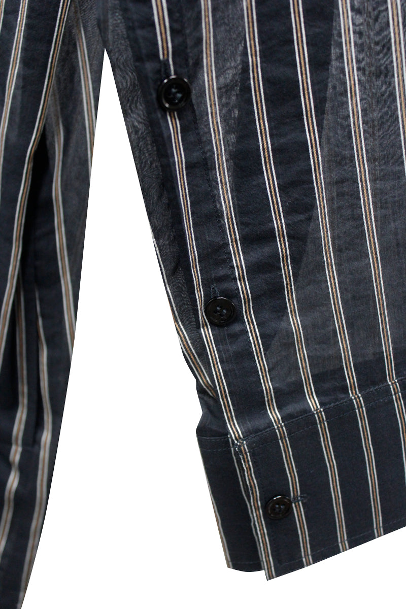 ストライプ柄ワンピース