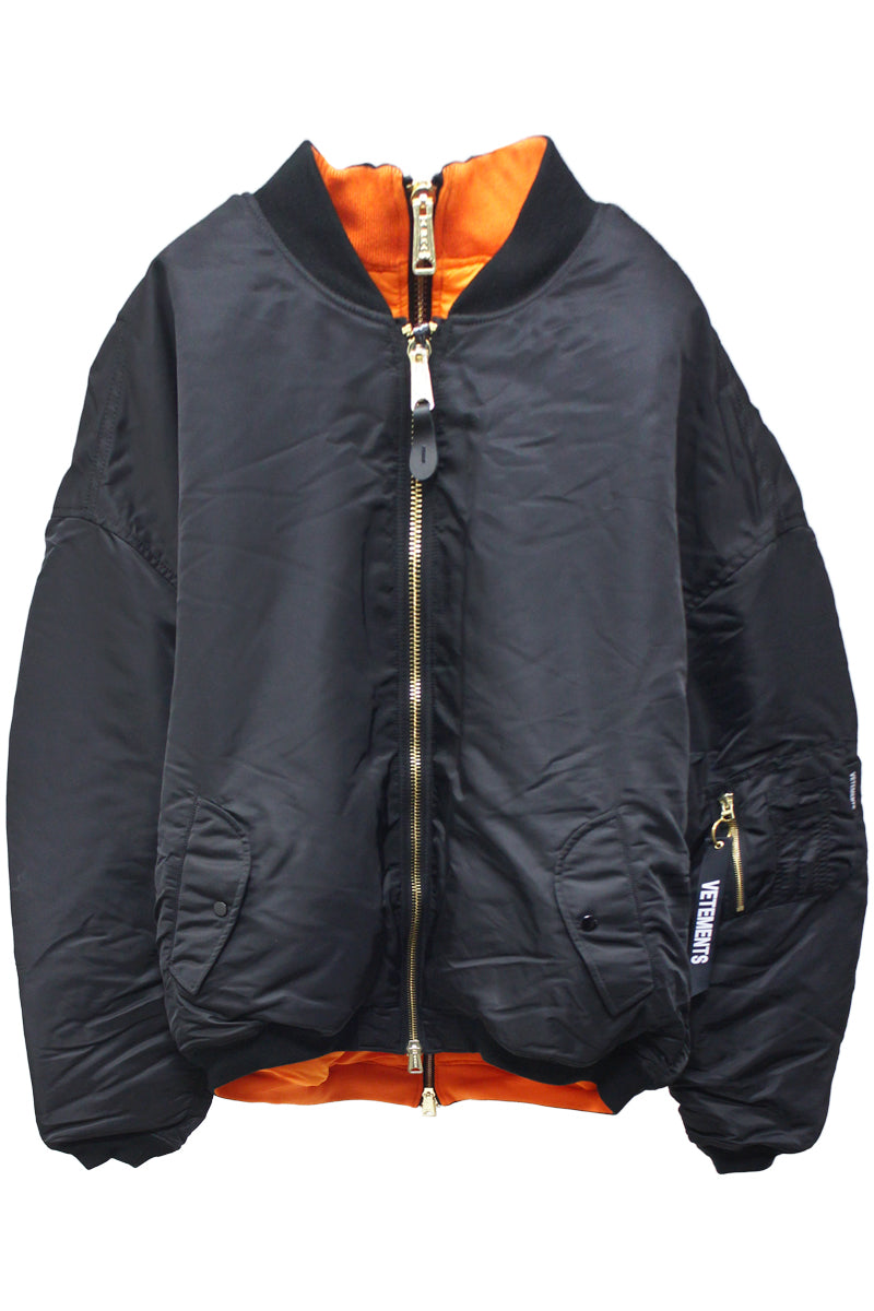 DOUBLE ZIP BOMBER JACKET【25AW】
