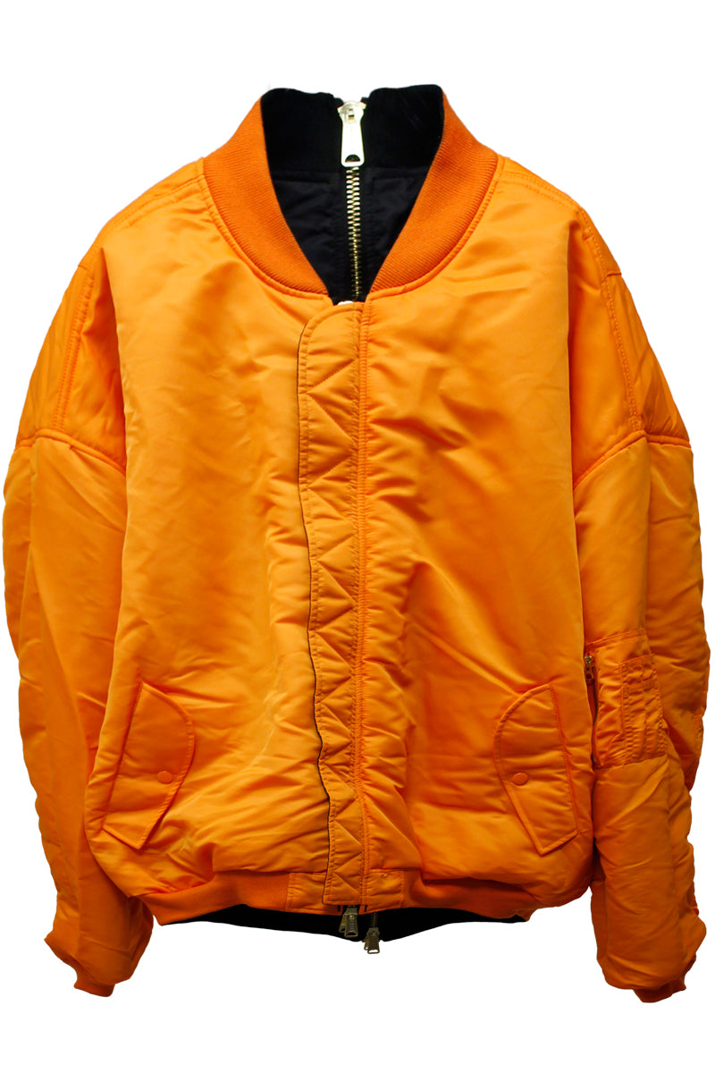 DOUBLE ZIP BOMBER JACKET【25AW】