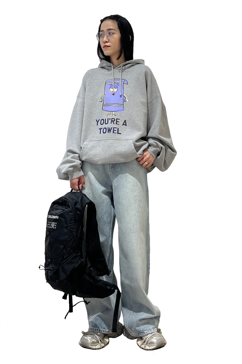YOU‘RE A TOWEL OVERSIZED HOODIE