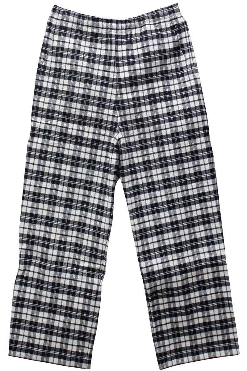 METALIZED WRINKLED PYJAMA PANTS