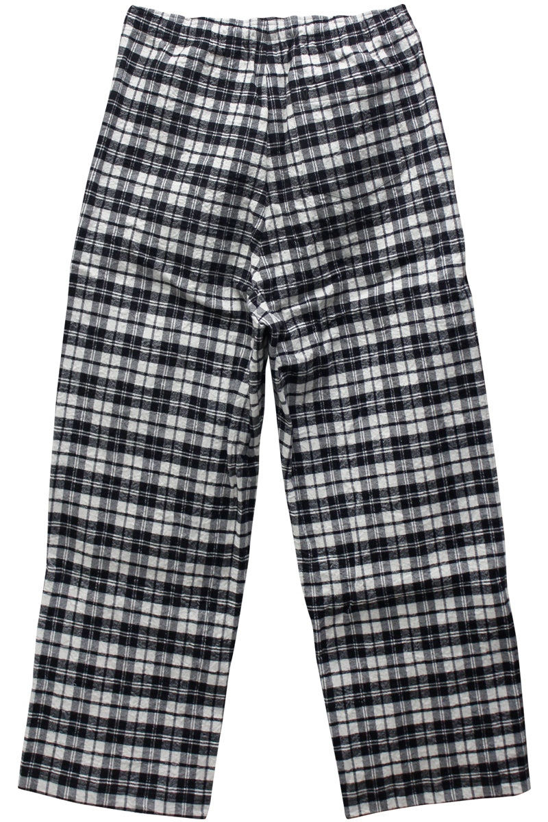 METALIZED WRINKLED PYJAMA PANTS