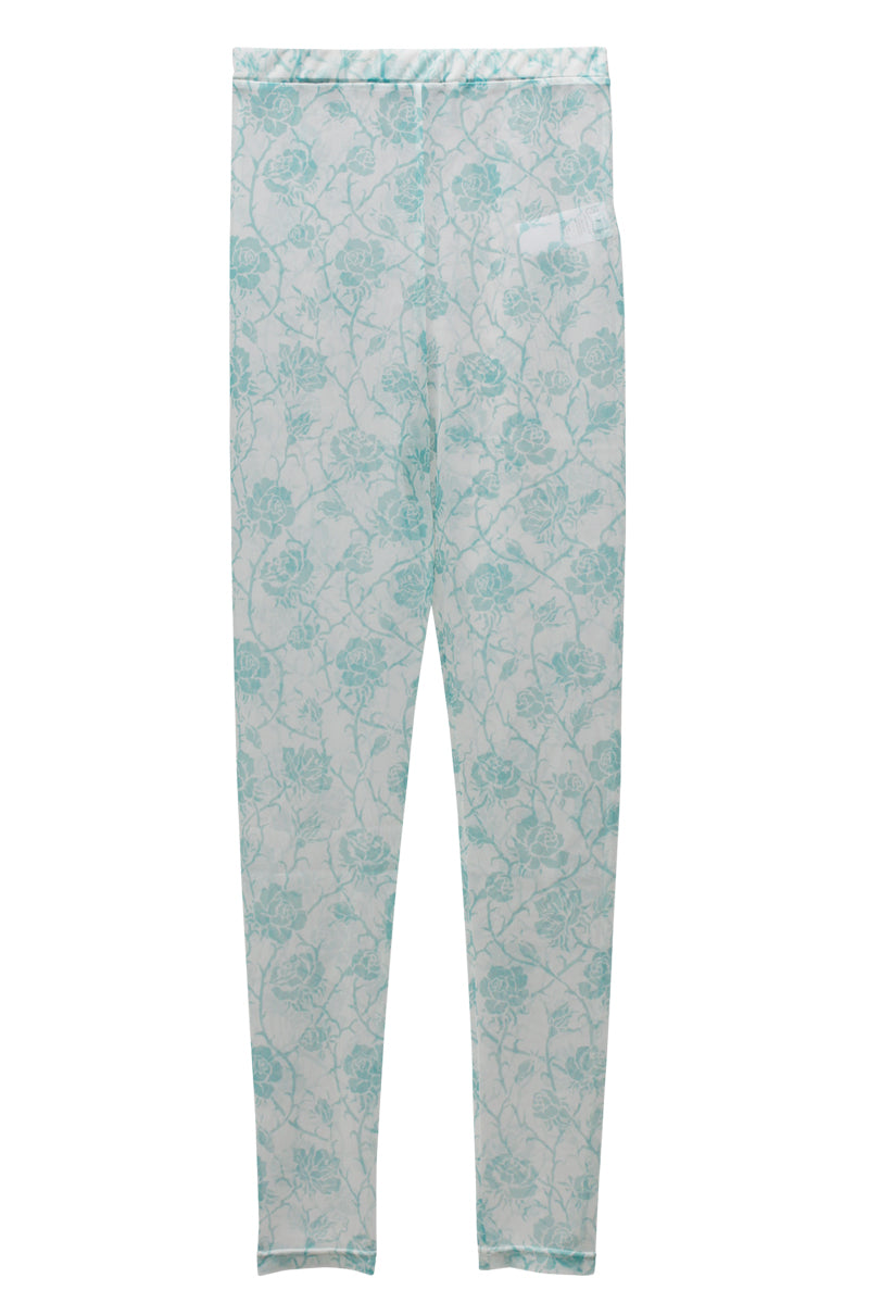 Printed Mesh Leggins
