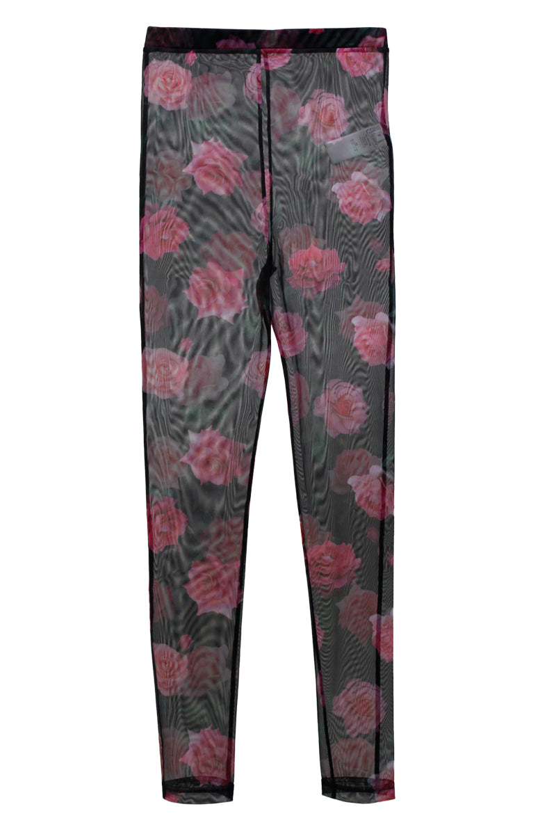 Printed Mesh Leggins