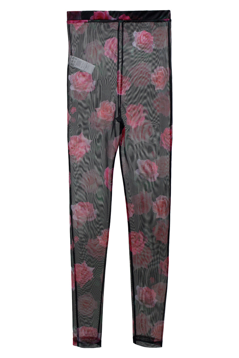 Printed Mesh Leggins