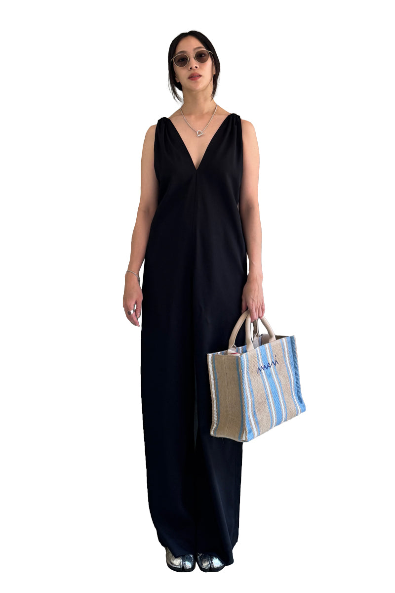 V-NECK JUMPSUIT【25SS】