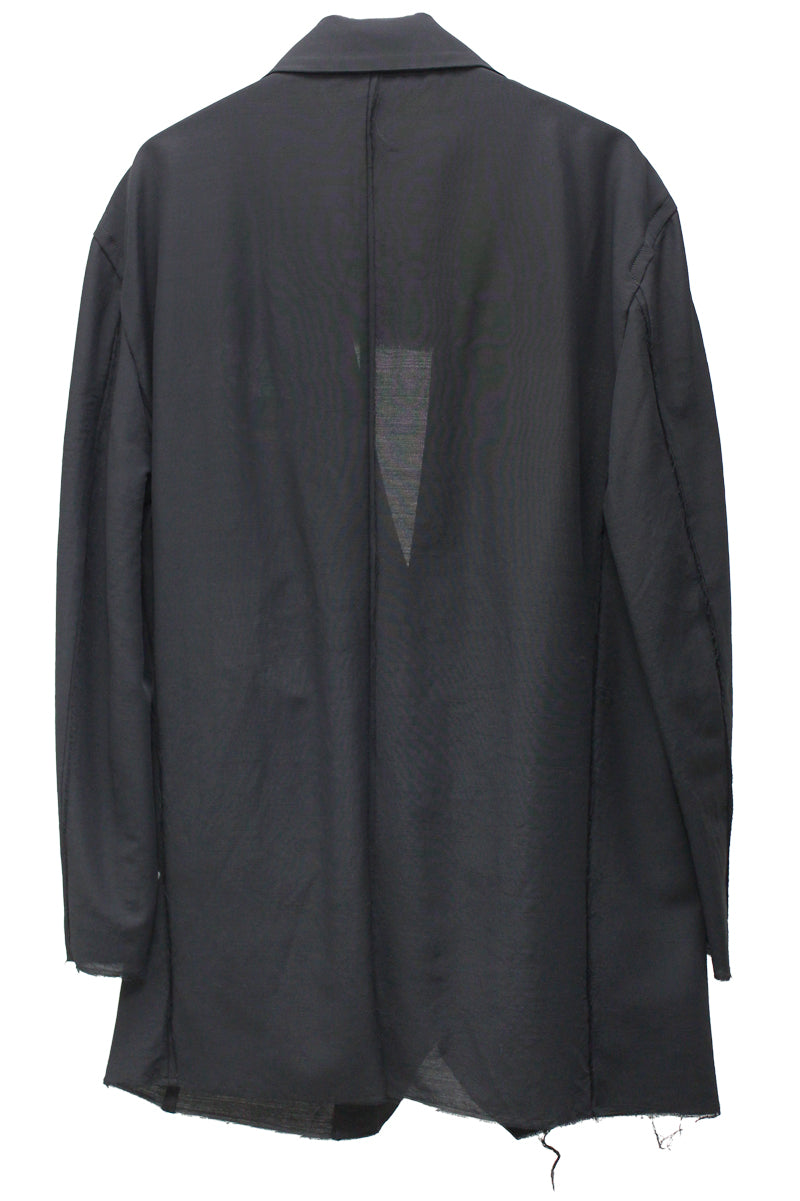 WOOL RAYON TROPICAL BROKEN JACKET