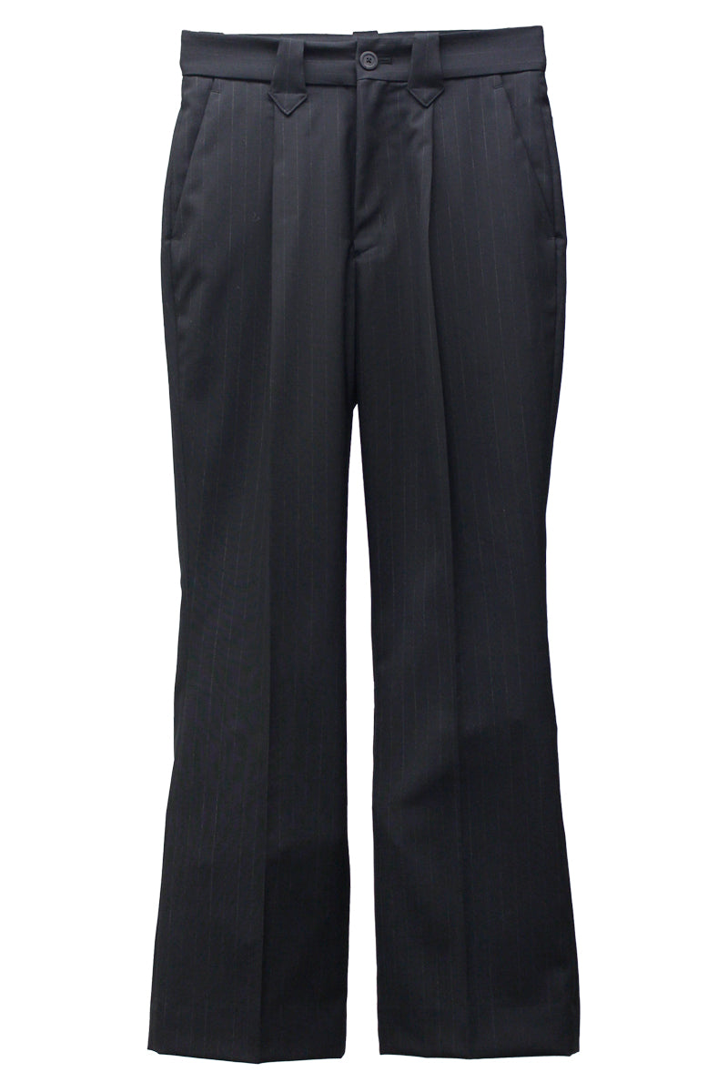 WOOL STRIPE TRO FOIL WESTERN SLACKS