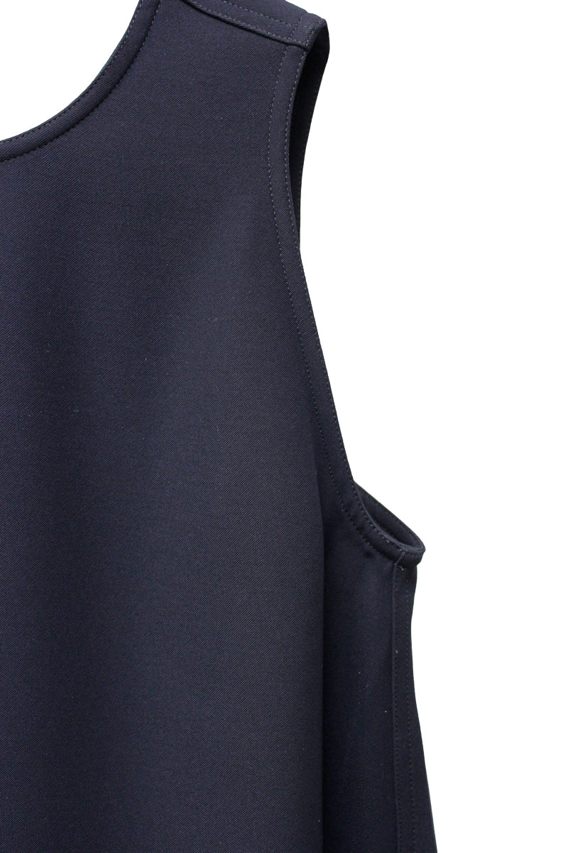 sleeveless trapeze dress【25SS】