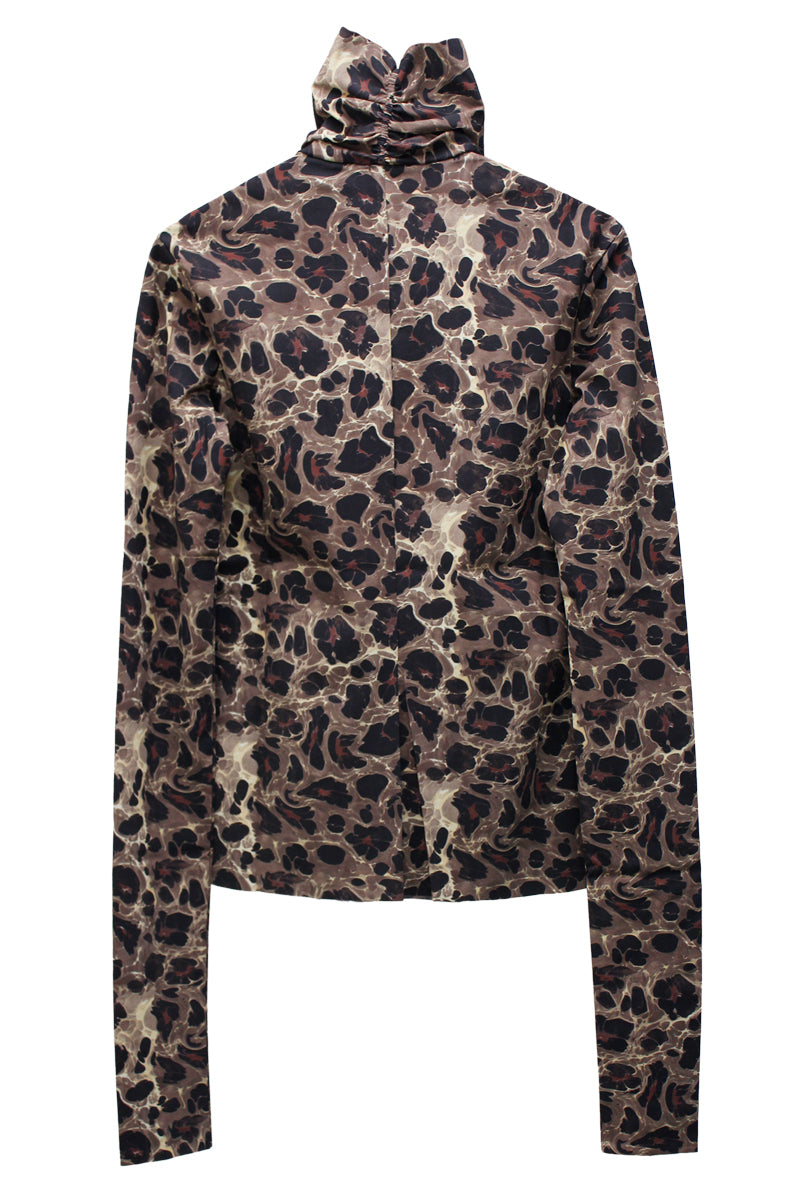 LEOPARD TURTLENECK【25SS】