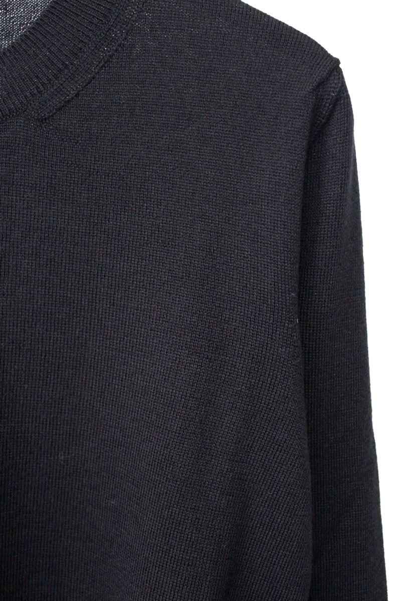 エルボーパッチクルーニット【25AW】