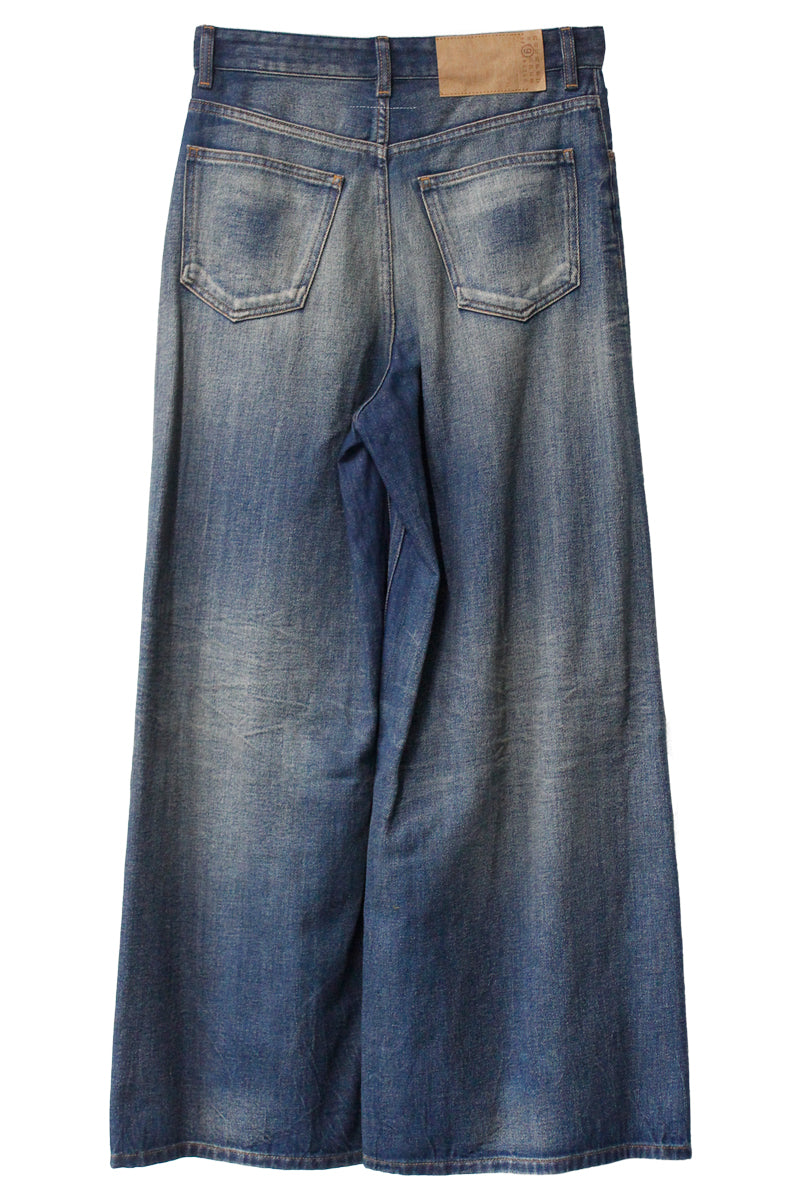 ワイドレッグデニムパンツ【25AW】