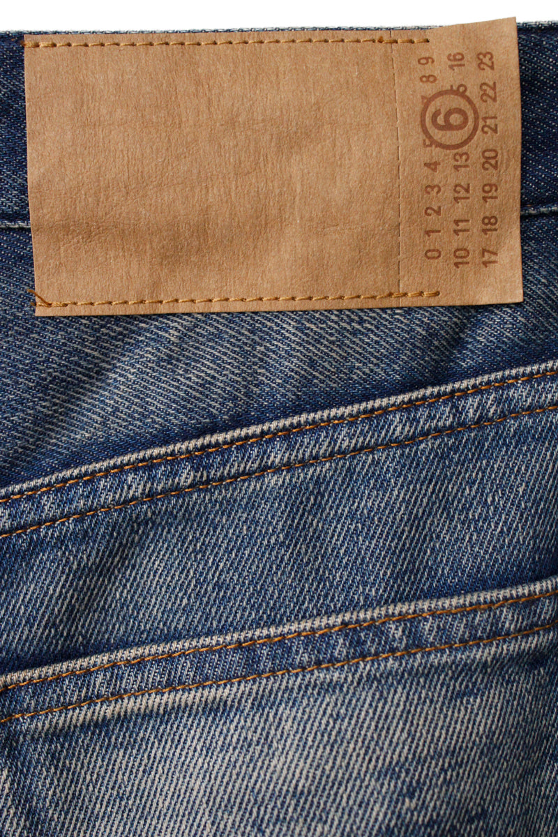 ワイドレッグデニムパンツ【25AW】