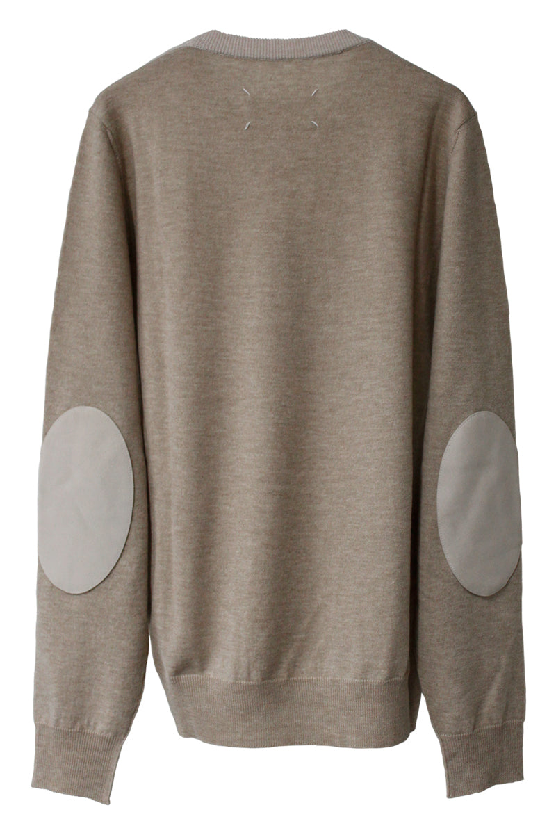 ツートンクルーネックニット【25AW】