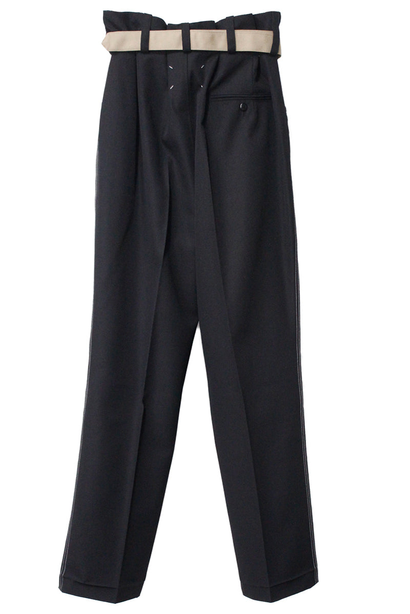 ベルト付ウールパンツ【25AW】