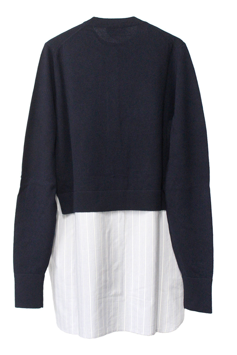 KNIT AND FABRIC CARDIGAN【25AW】