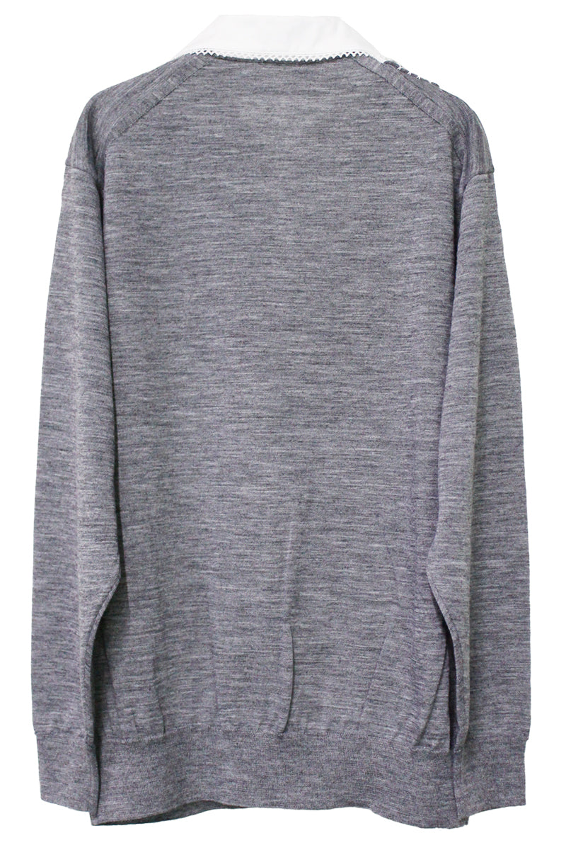 襟付切替ニット【25AW】