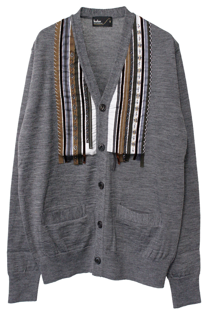 Vネックカーディガン(MEN)【25AW】