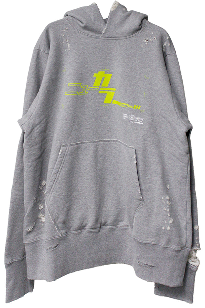 ダメージフーディ(BEACON)【25AW】