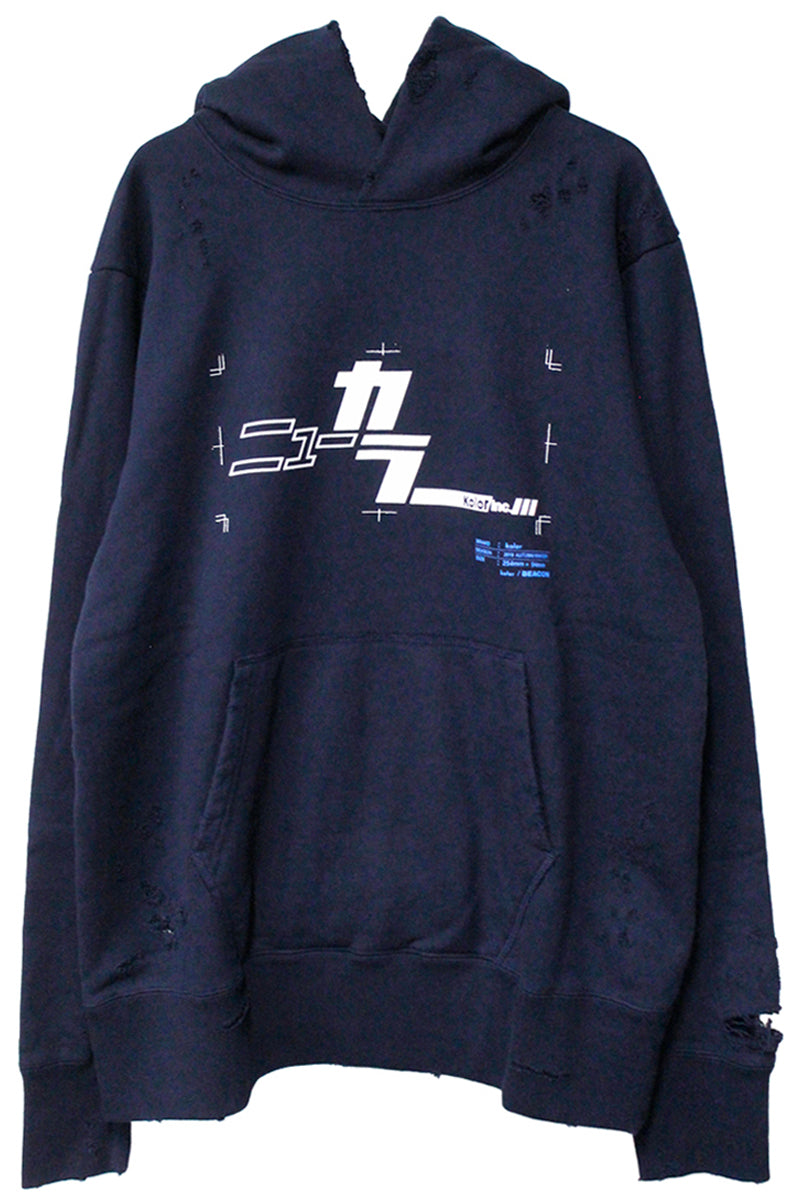 ダメージフーディ(BEACON)【25AW】