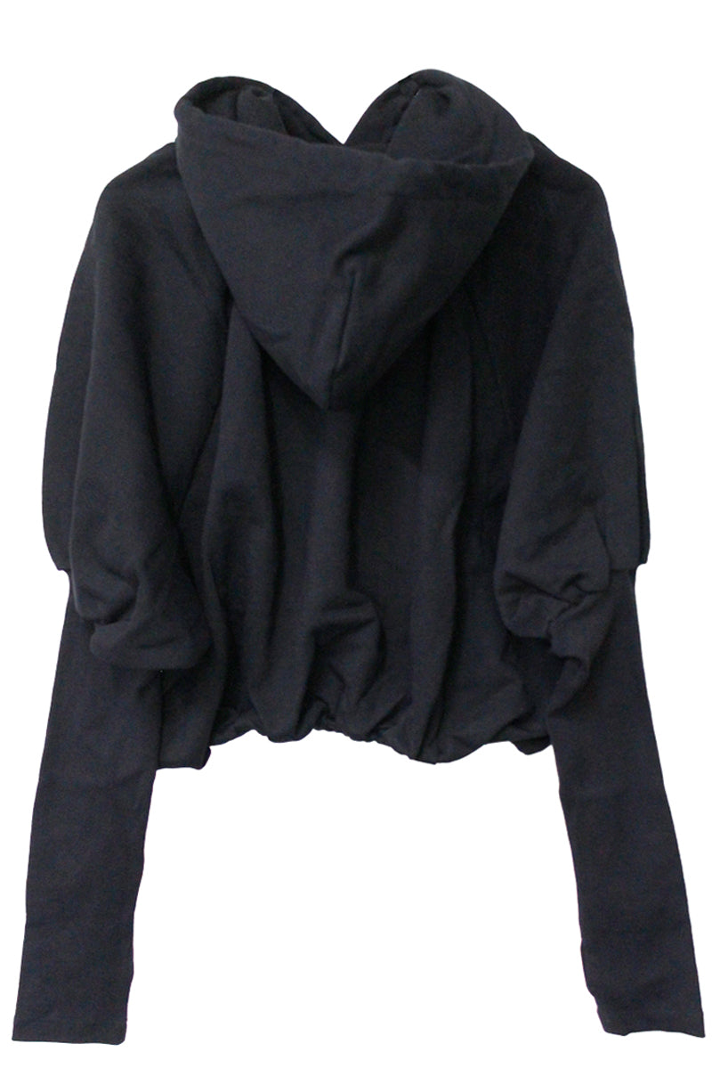 SWEAT BALLOON SLEEVE HOODIE【25AW】