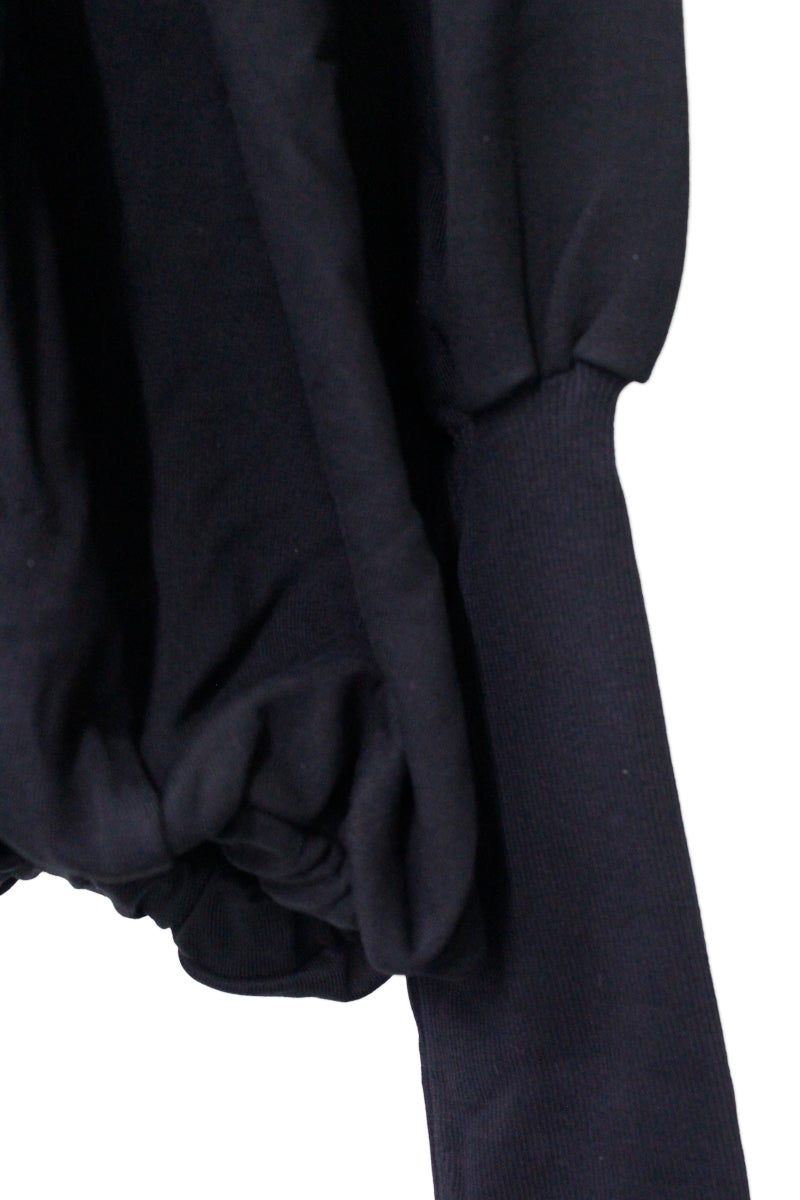 SWEAT BALLOON SLEEVE HOODIE【25AW】
