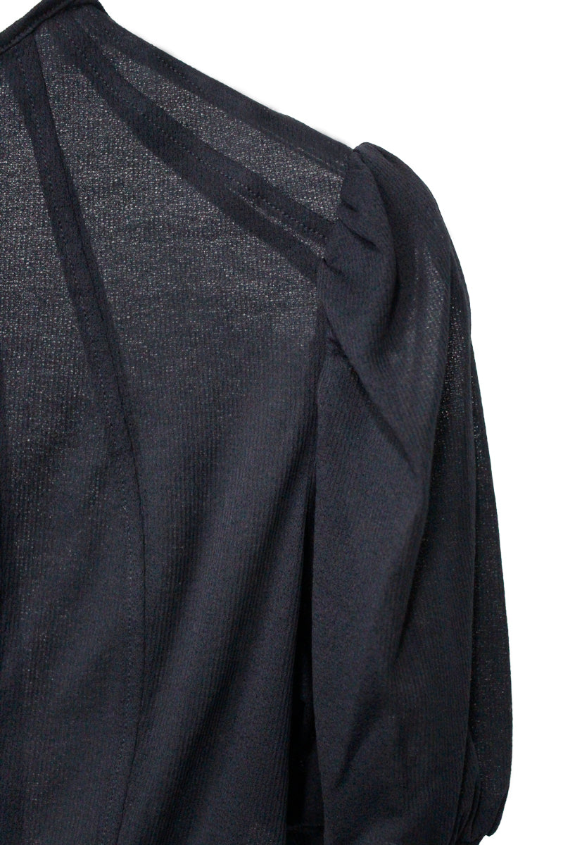 COTTON JERSEY PUFF SLEEVE T-SHIRT【25AW】