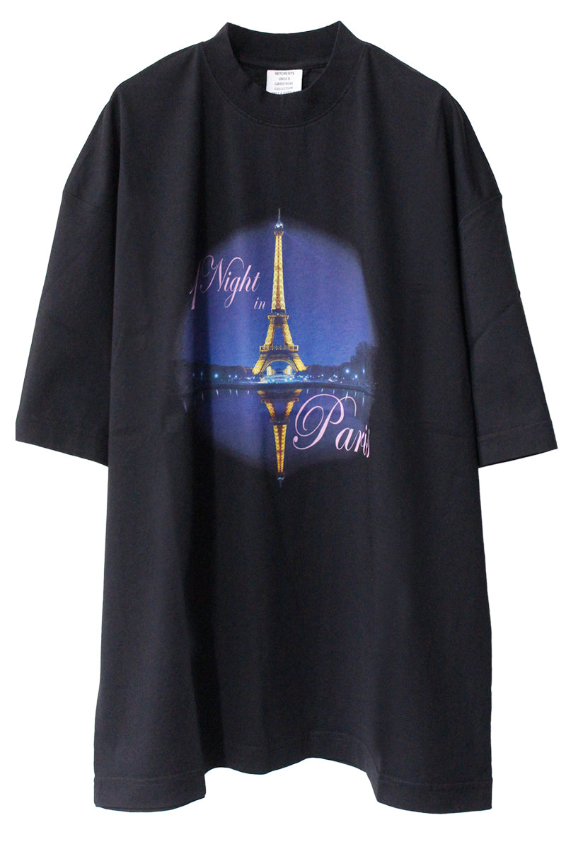 NIGHT IN PARIS OVERSIZED T-SHIRT【25AW】