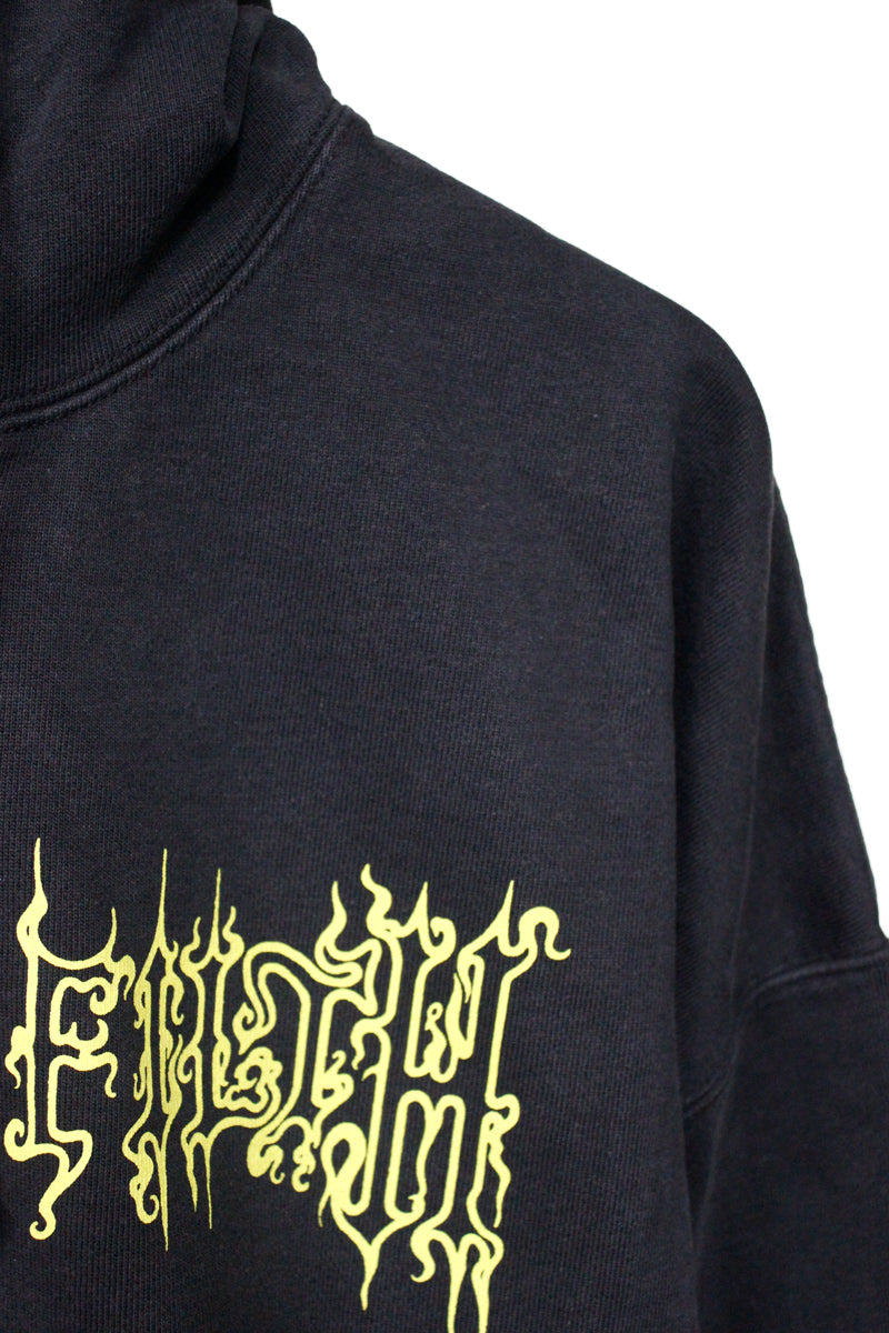 PANDAEMONAEON OVERSIZED ZIP-UP HOODIE【25AW】