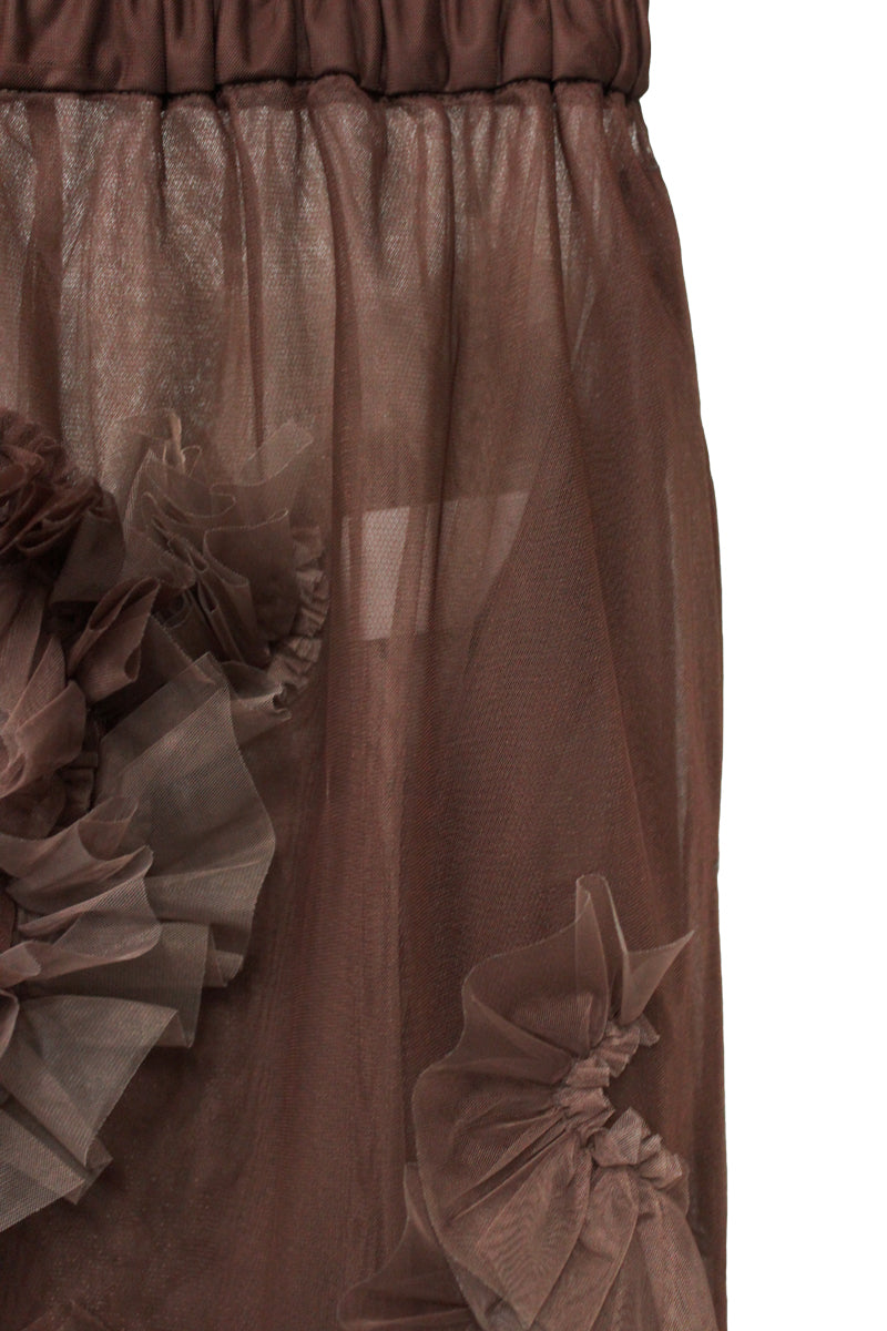 Flower Tulle Skirt【25AW】