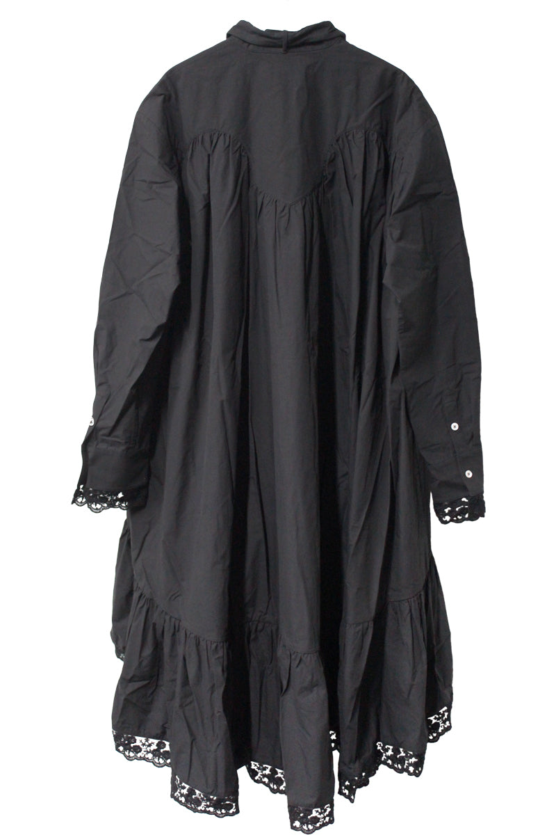 Lace Trimmed Ribbon Dress【25AW】