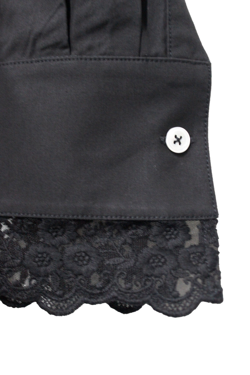 Lace Trimmed Ribbon Dress【25AW】