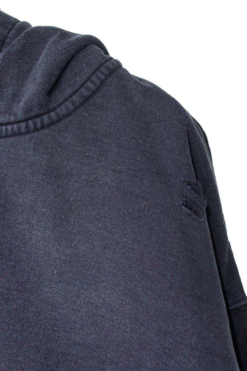 ダメージジップアップフーディ【25AW】