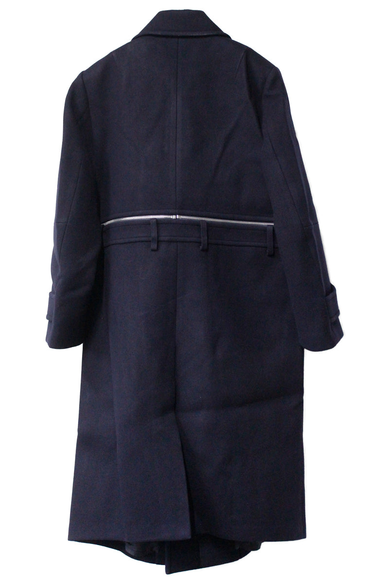 BROKEN DOUBLE BREASTED COAT【25AW】