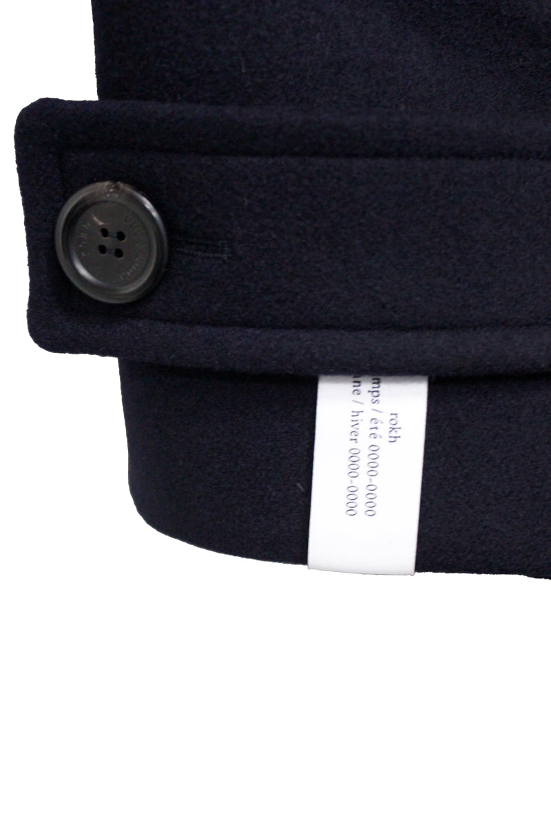 BROKEN DOUBLE BREASTED COAT【25AW】