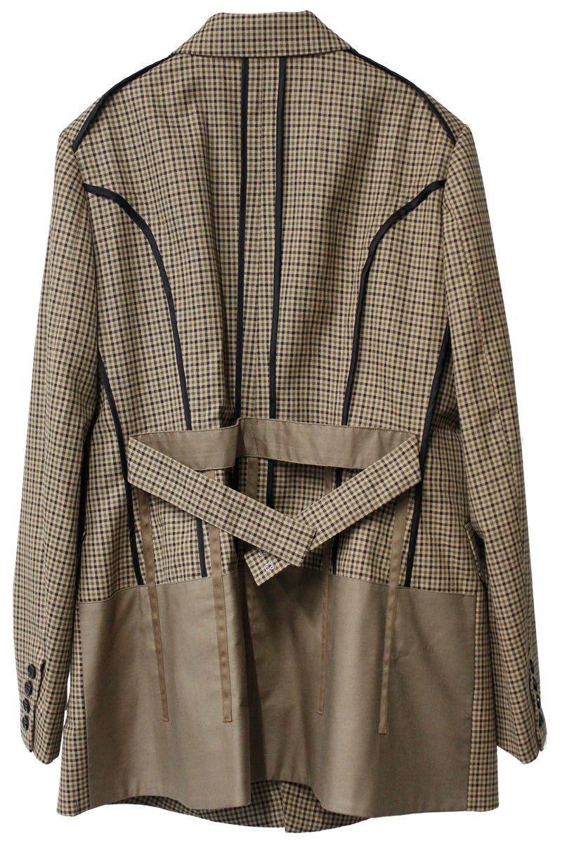 テーラードチェックジャケット【25AW】