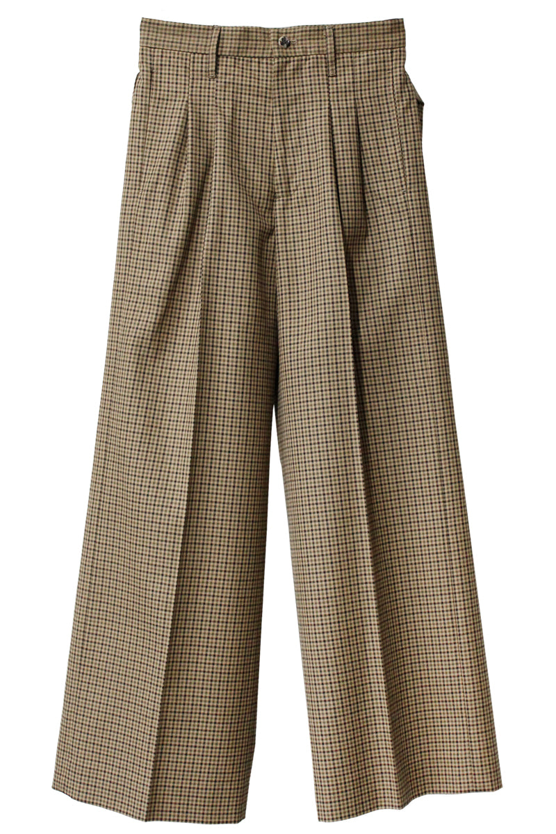 チェックパンツ【25AW】