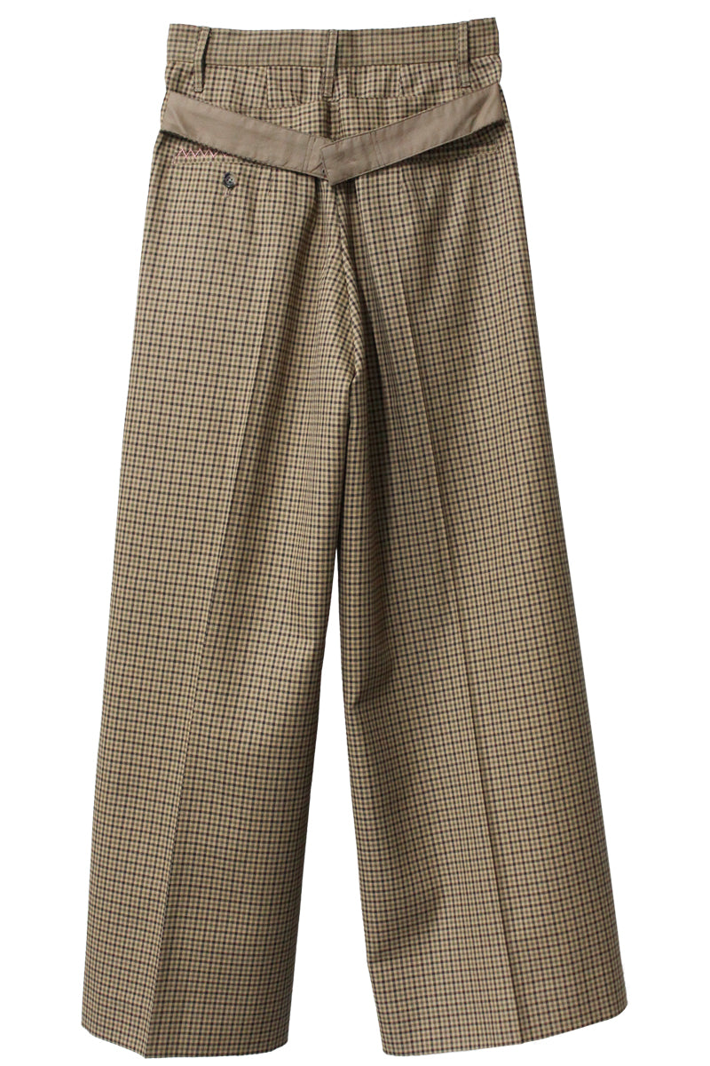 チェックパンツ【25AW】