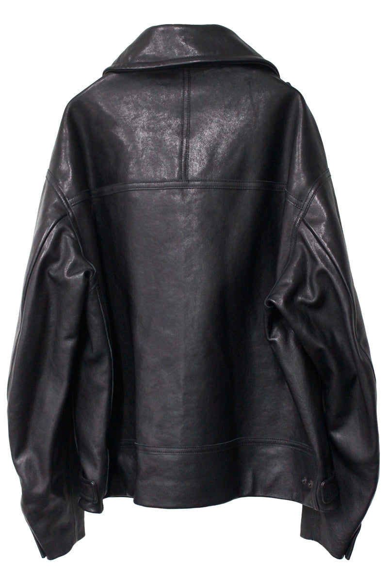 LAMB LEATHER MILITARY BLOUSON【25AW】