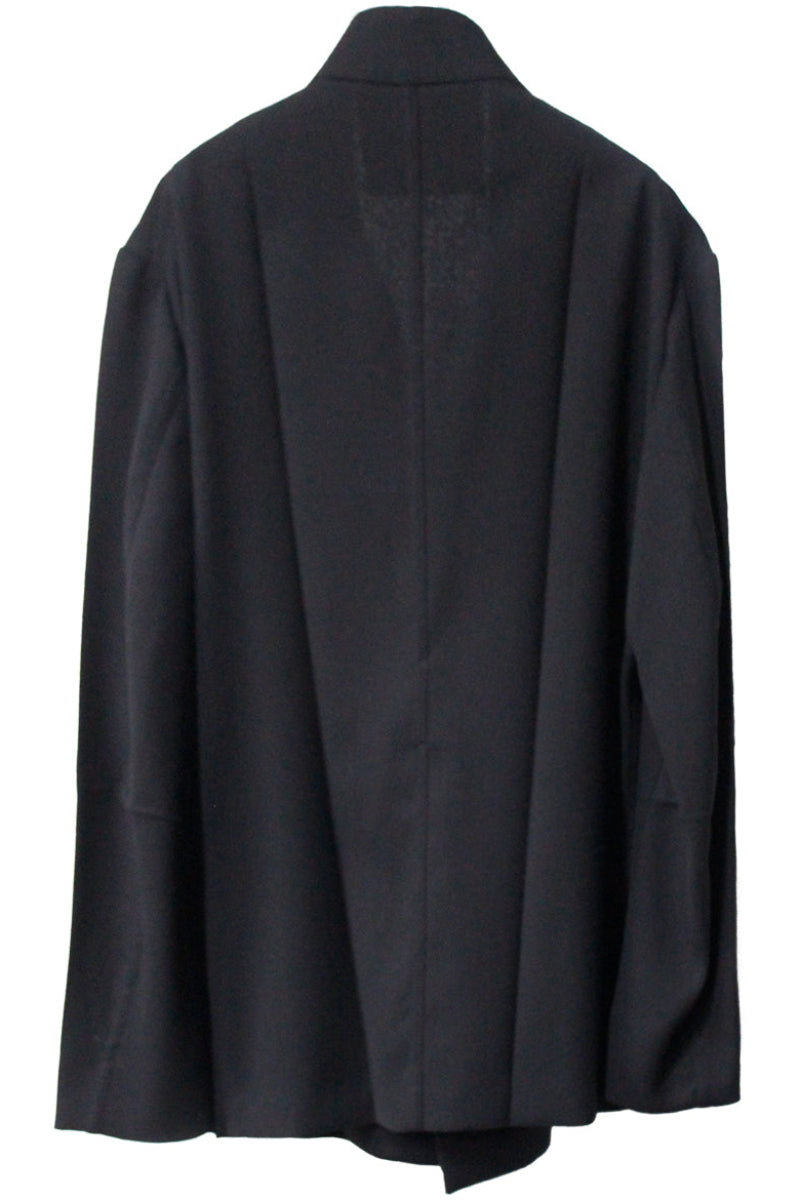 NO LAPEL ORIGAMI JACKET MATTE&SHINY【25AW】