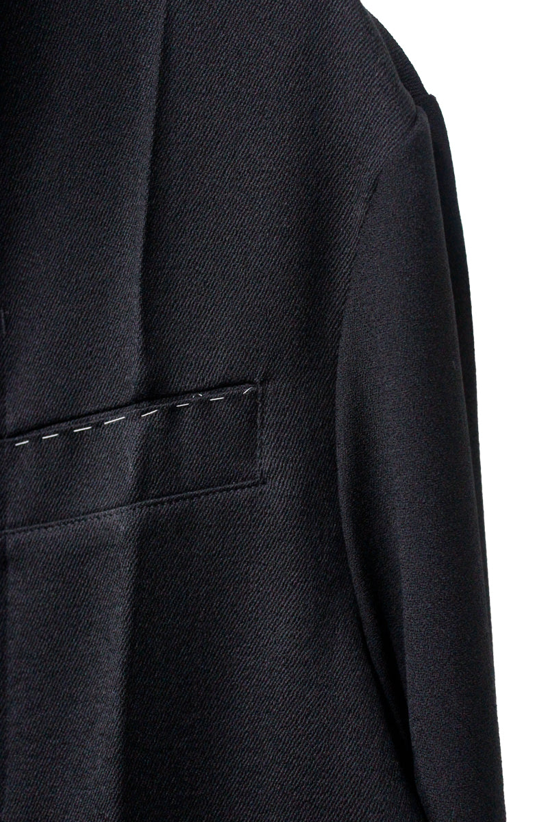 NO LAPEL ORIGAMI JACKET MATTE&SHINY【25AW】